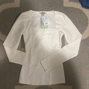 Cream colored top from H&M